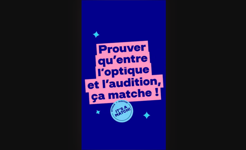 Entre l'optique et l'audition, ça matche