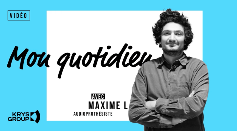 Maxime Lachgar, Audioprothésiste